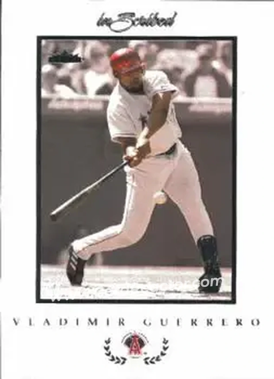 2004 Fleer InScribed #1 - Vladimir Guerrero - Anaheim Angels - Front