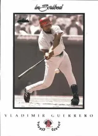 2004 Fleer InScribed #1 - Vladimir Guerrero - Anaheim Angels