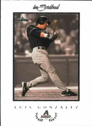 2004 Fleer InScribed #6 - Luis Gonzalez - Arizona Diamondbacks