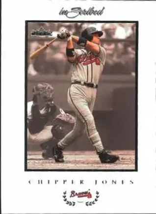 2004 Fleer InScribed #8 - Chipper Jones - Atlanta Braves
