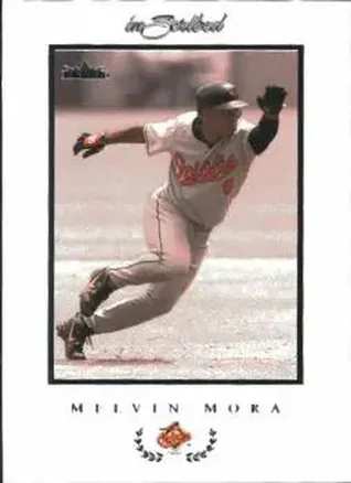 2004 Fleer InScribed #10 - Melvin Mora - Baltimore Orioles