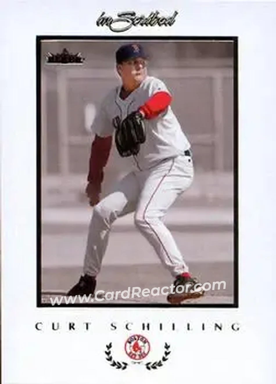 2004 Fleer InScribed #12 - Curt Schilling - Boston Red Sox - Front