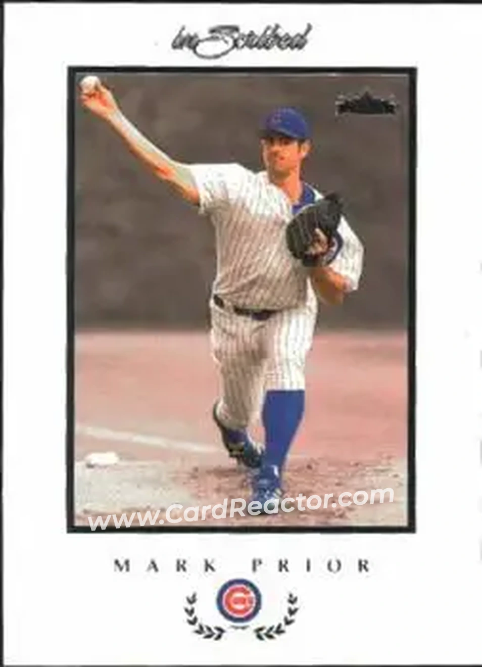 2004 Fleer InScribed #16 - Mark Prior - Chicago Cubs - Front 2004 Fleer InScribed #16 - Mark Prior - Chicago Cubs - Front
