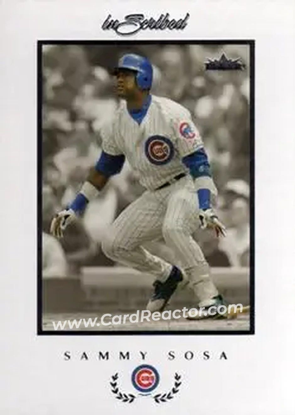 2004 Fleer InScribed #17 - Sammy Sosa - Chicago Cubs - Front