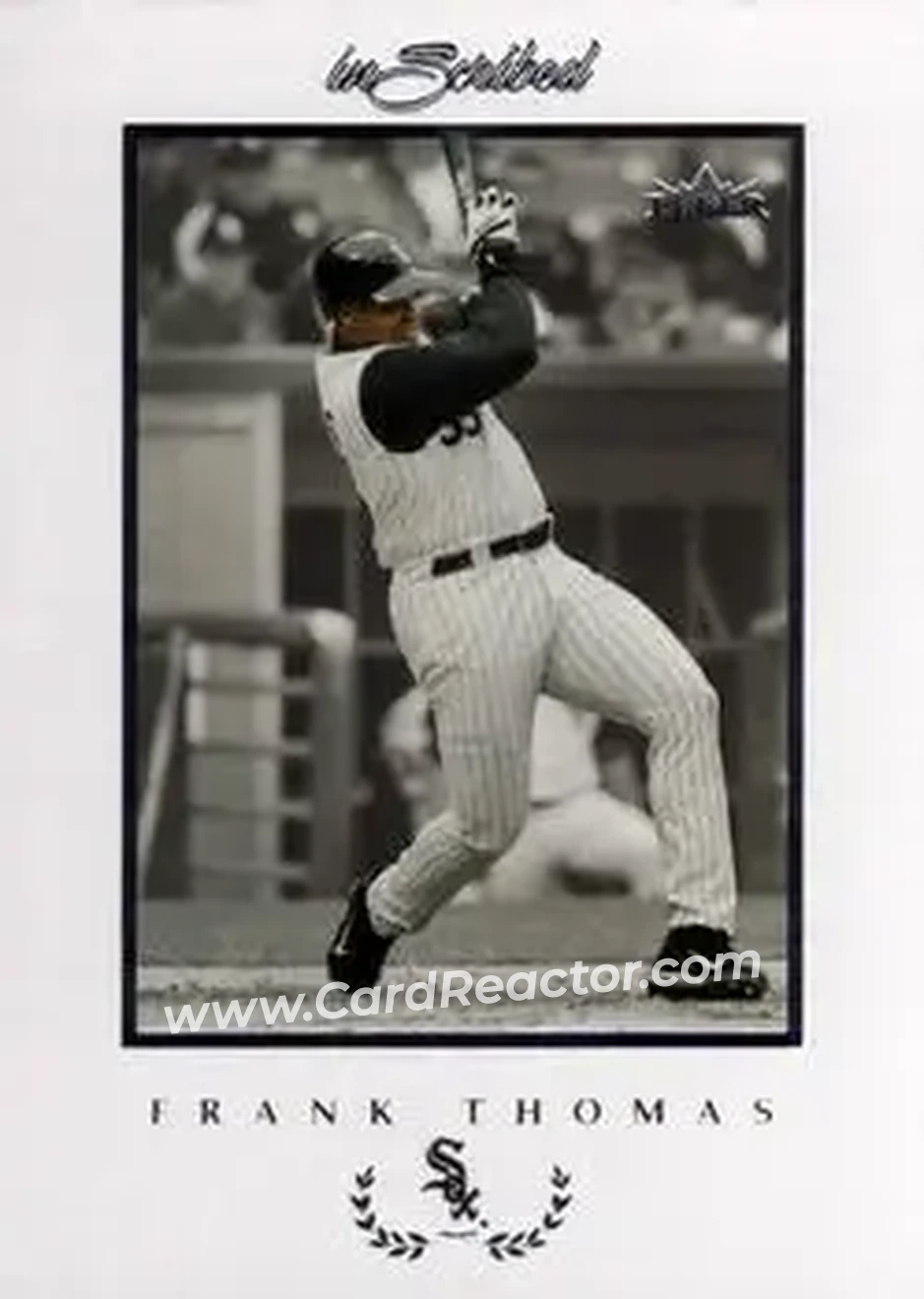 2004 Fleer InScribed #18 - Frank Thomas - Chicago White Sox - Front