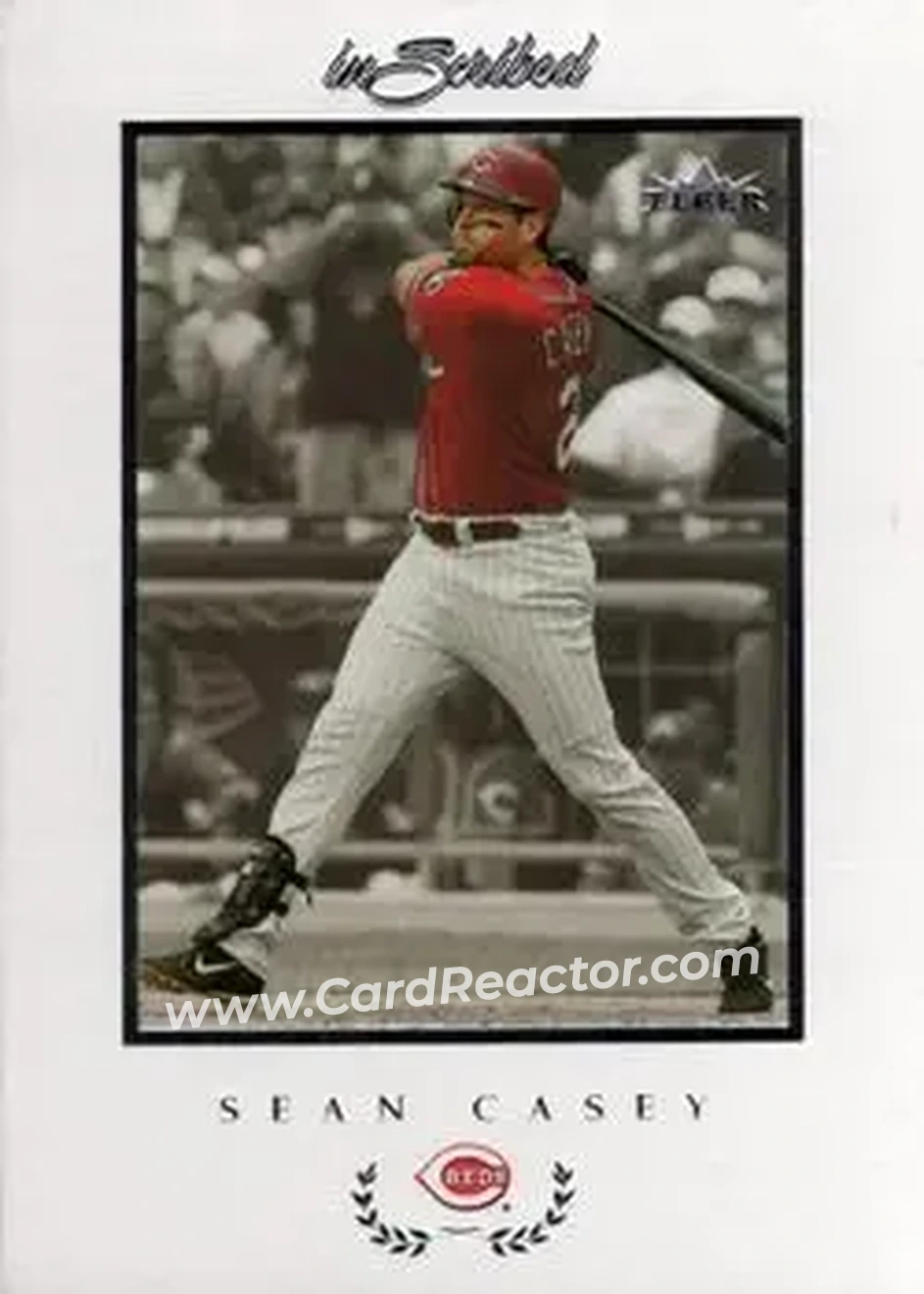 2004 Fleer InScribed #20 - Sean Casey - Cincinnati Reds - Front
