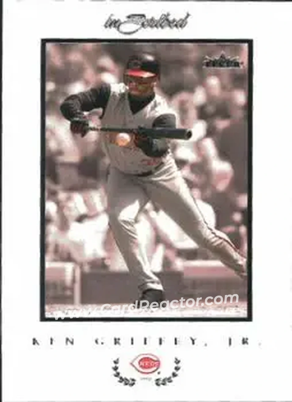 2004 Fleer InScribed #21 - Ken Griffey Jr. - Cincinnati Reds - Front
