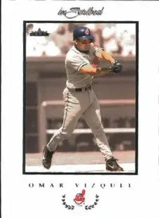 2004 Fleer InScribed #24 - Omar Vizquel - Cleveland Indians