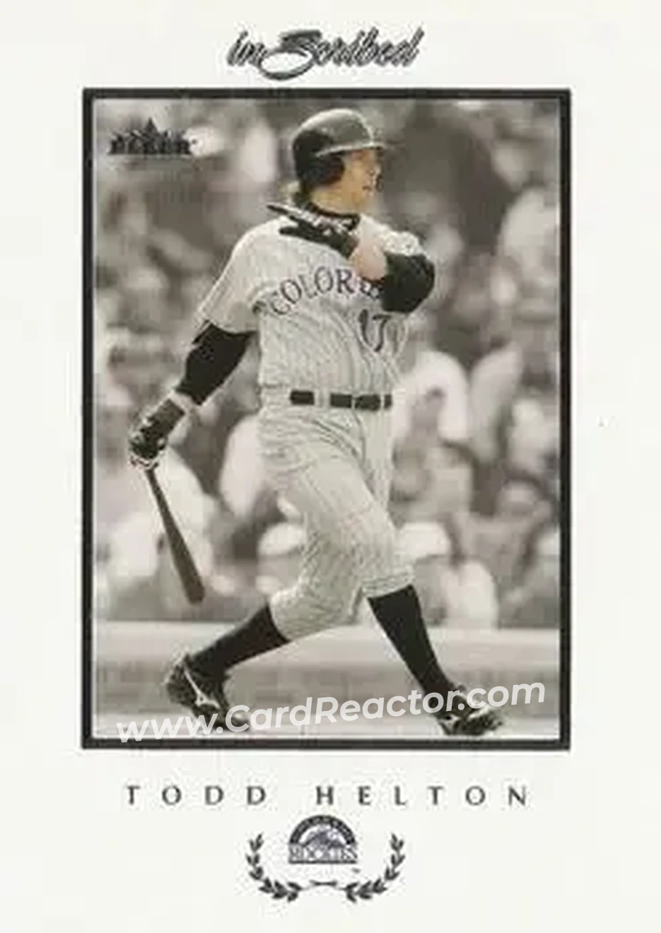 2004 Fleer InScribed #25 - Todd Helton - Colorado Rockies - Front