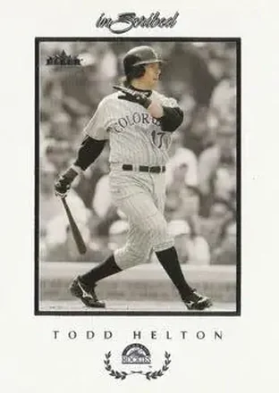 2004 Fleer InScribed #25 - Todd Helton - Colorado Rockies