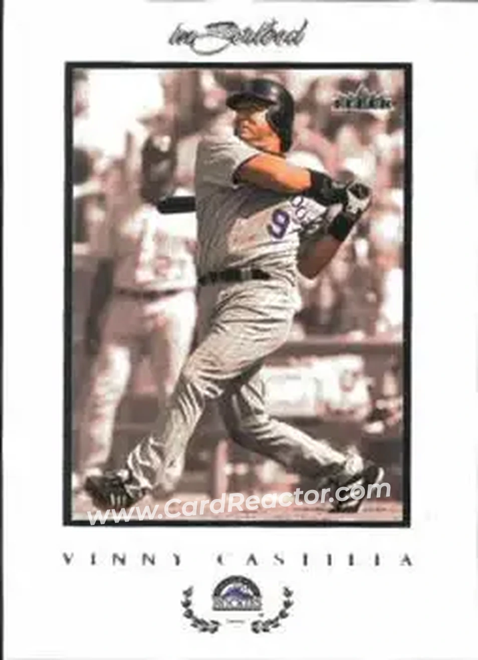 2004 Fleer InScribed #26 - Vinny Castilla - Colorado Rockies - Front