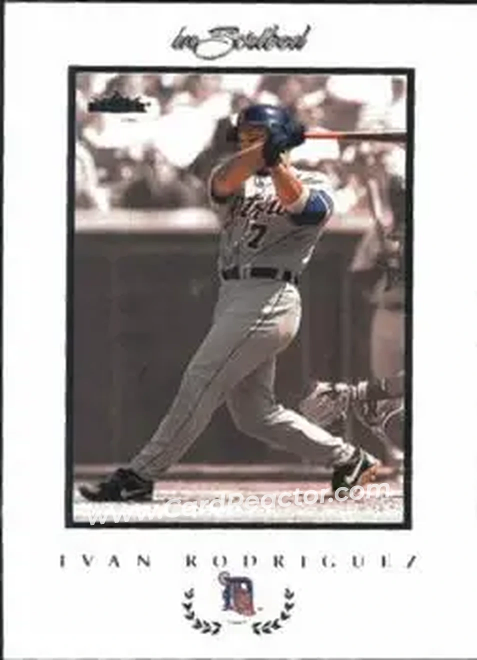 2004 Fleer InScribed #28 - Ivan Rodriguez - Detroit Tigers - Front 2004 Fleer InScribed #28 - Ivan Rodriguez - Detroit Tigers - Front