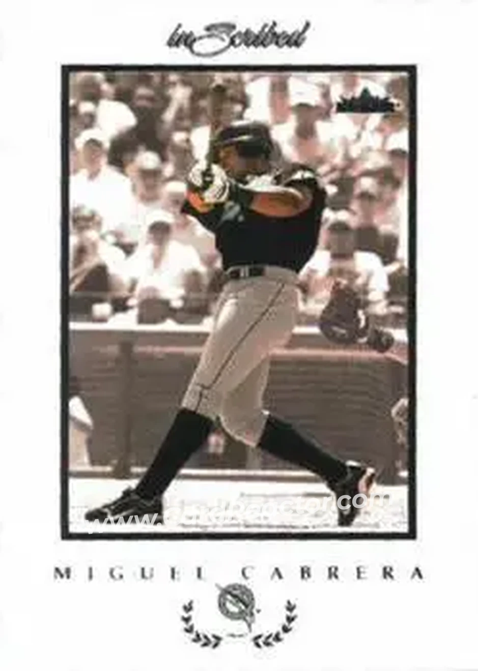 2004 Fleer InScribed #31 - Miguel Cabrera - Florida Marlins - Front