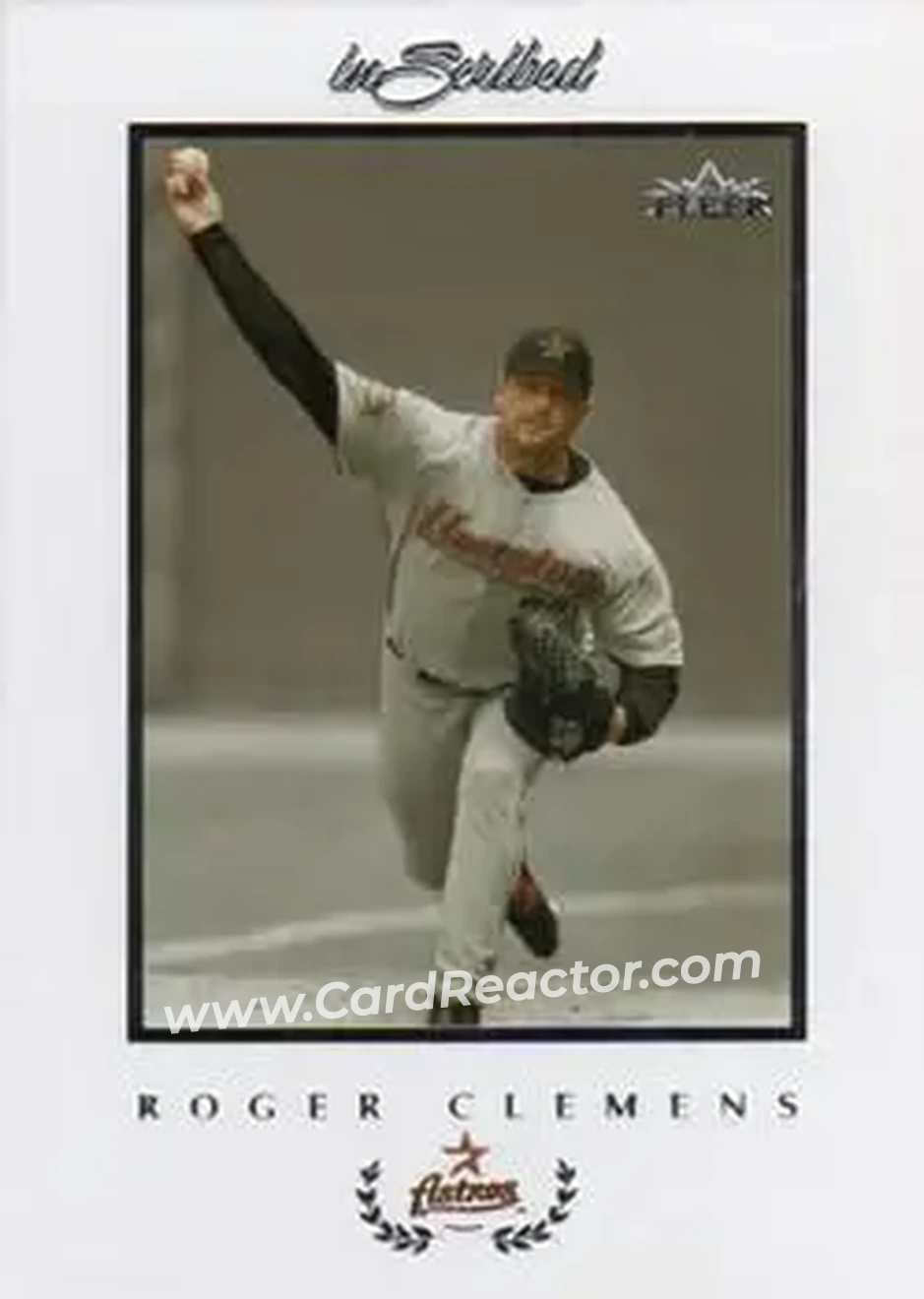 2004 Fleer InScribed #32 - Roger Clemens - Houston Astros - Front 2004 Fleer InScribed #32 - Roger Clemens - Houston Astros - Front