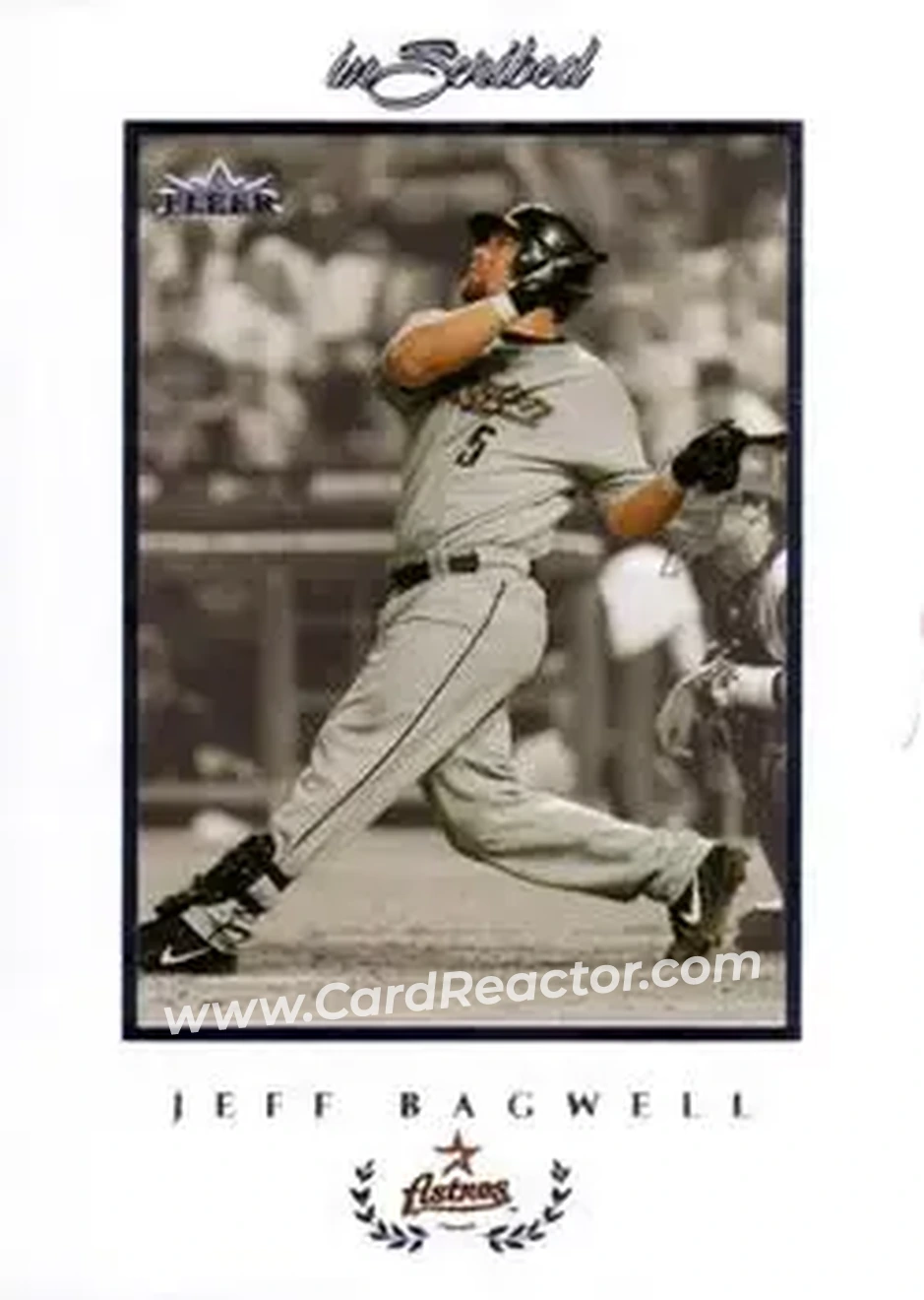 2004 Fleer InScribed #34 - Jeff Bagwell - Houston Astros - Front