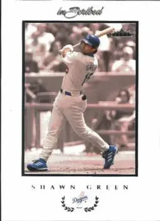 2004 Fleer InScribed #37 - Shawn Green - Los Angeles Dodgers