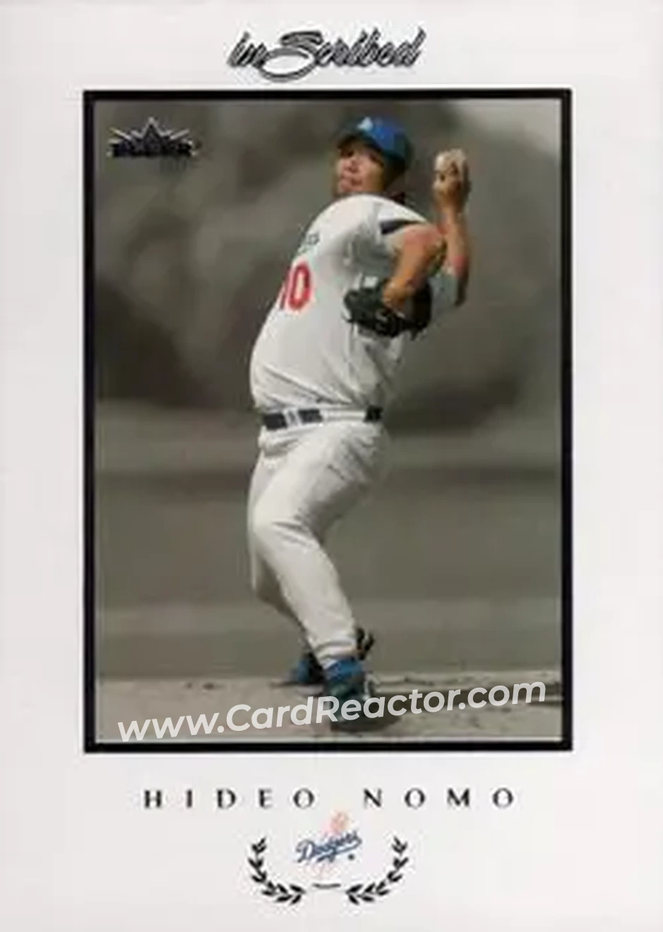 2004 Fleer InScribed #38 - Hideo Nomo - Los Angeles Dodgers - Front