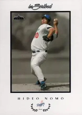 2004 Fleer InScribed #38 - Hideo Nomo - Los Angeles Dodgers