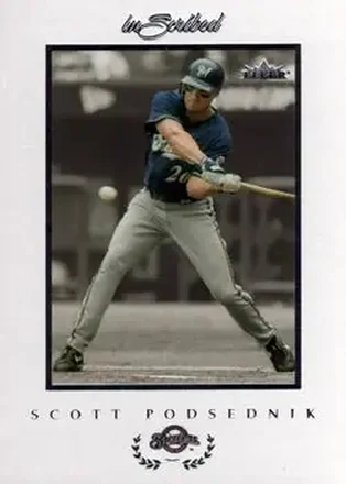 2004 Fleer InScribed #39 - Scott Podsednik - Milwaukee Brewers