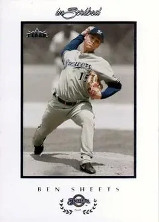 2004 Fleer InScribed #40 - Ben Sheets - Milwaukee Brewers