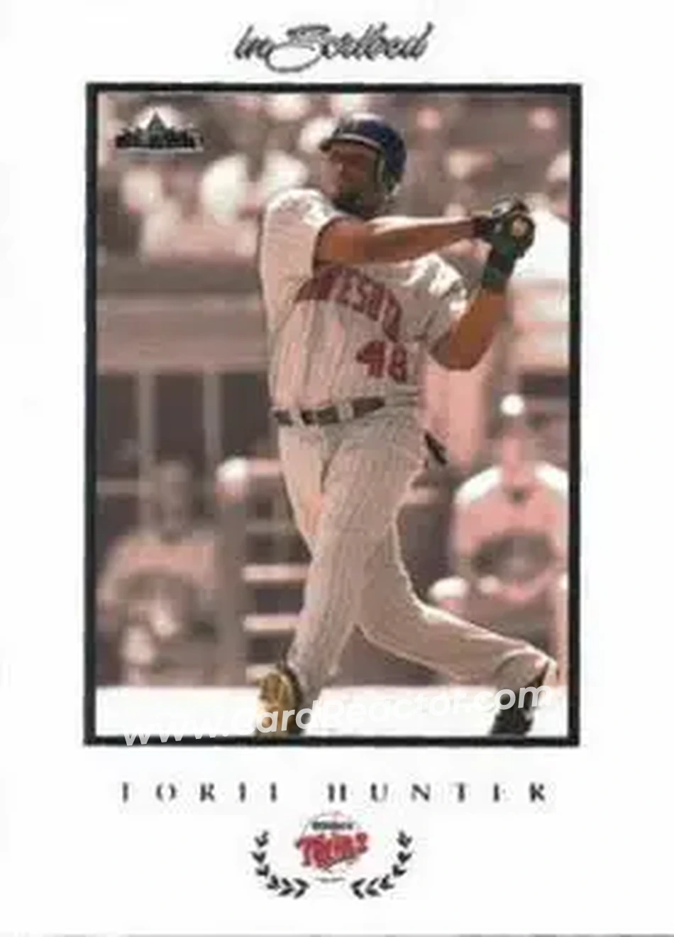 2004 Fleer InScribed #41 - Torii Hunter - Minnesota Twins - Front 2004 Fleer InScribed #41 - Torii Hunter - Minnesota Twins - Front