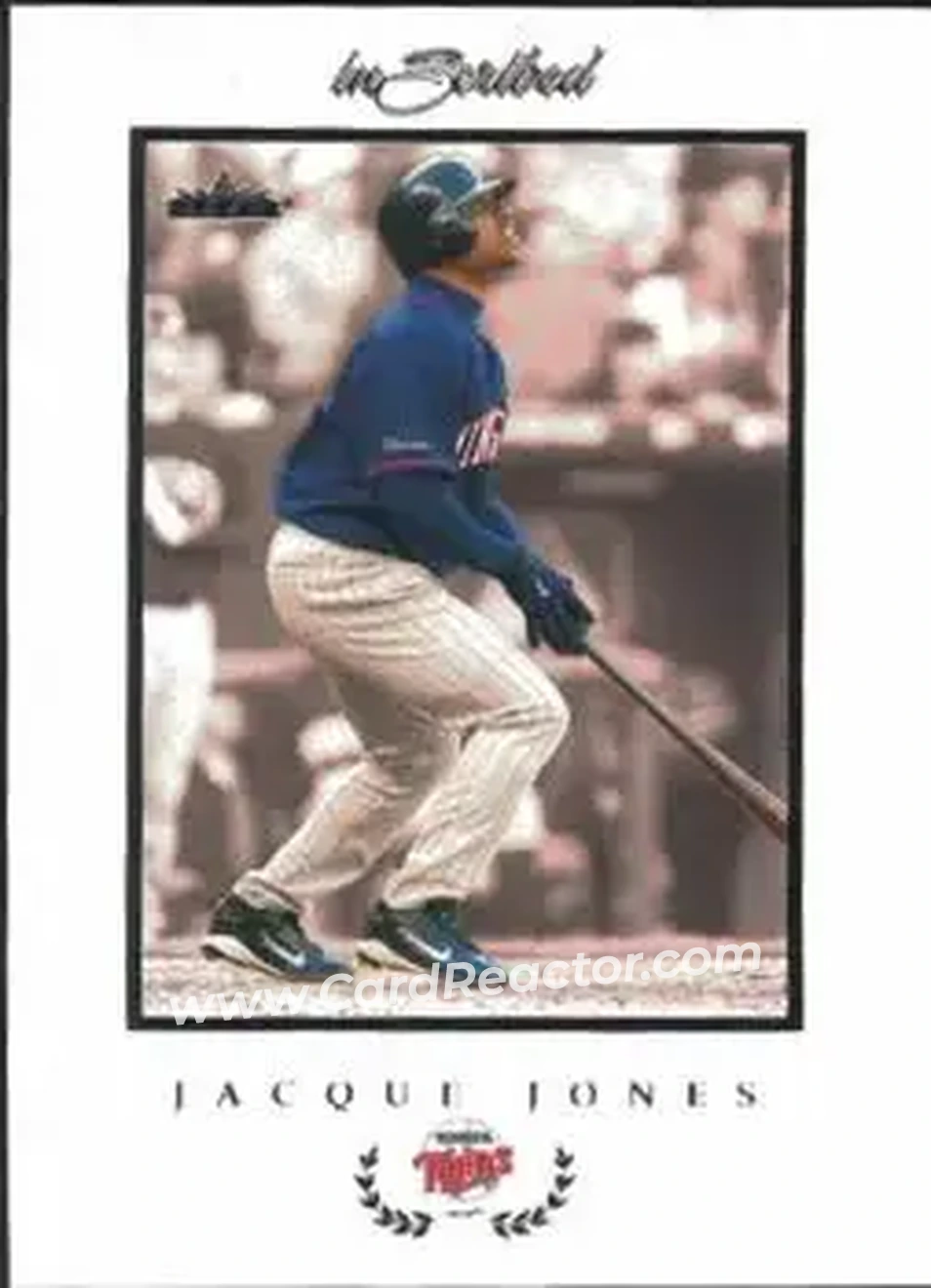 2004 Fleer InScribed #42 - Jacque Jones - Minnesota Twins - Front