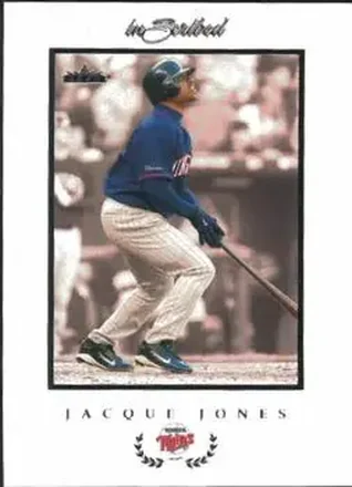 2004 Fleer InScribed #42 - Jacque Jones - Minnesota Twins