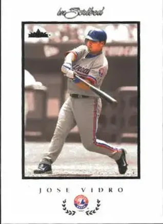 2004 Fleer InScribed #43 - Jose Vidro - Montreal Expos