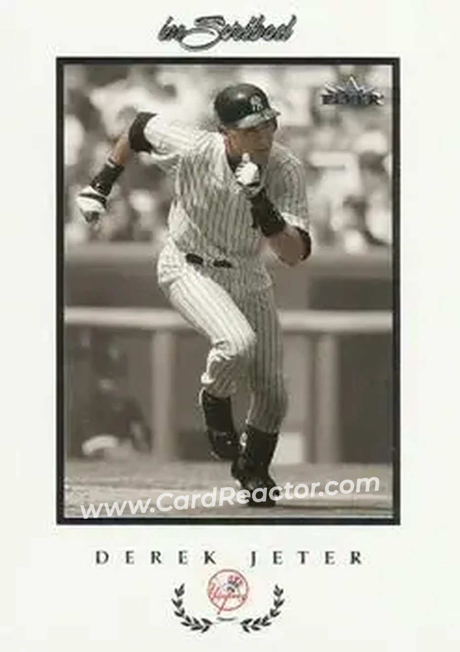 2004 Fleer InScribed #46 - Derek Jeter - New York Yankees - Front