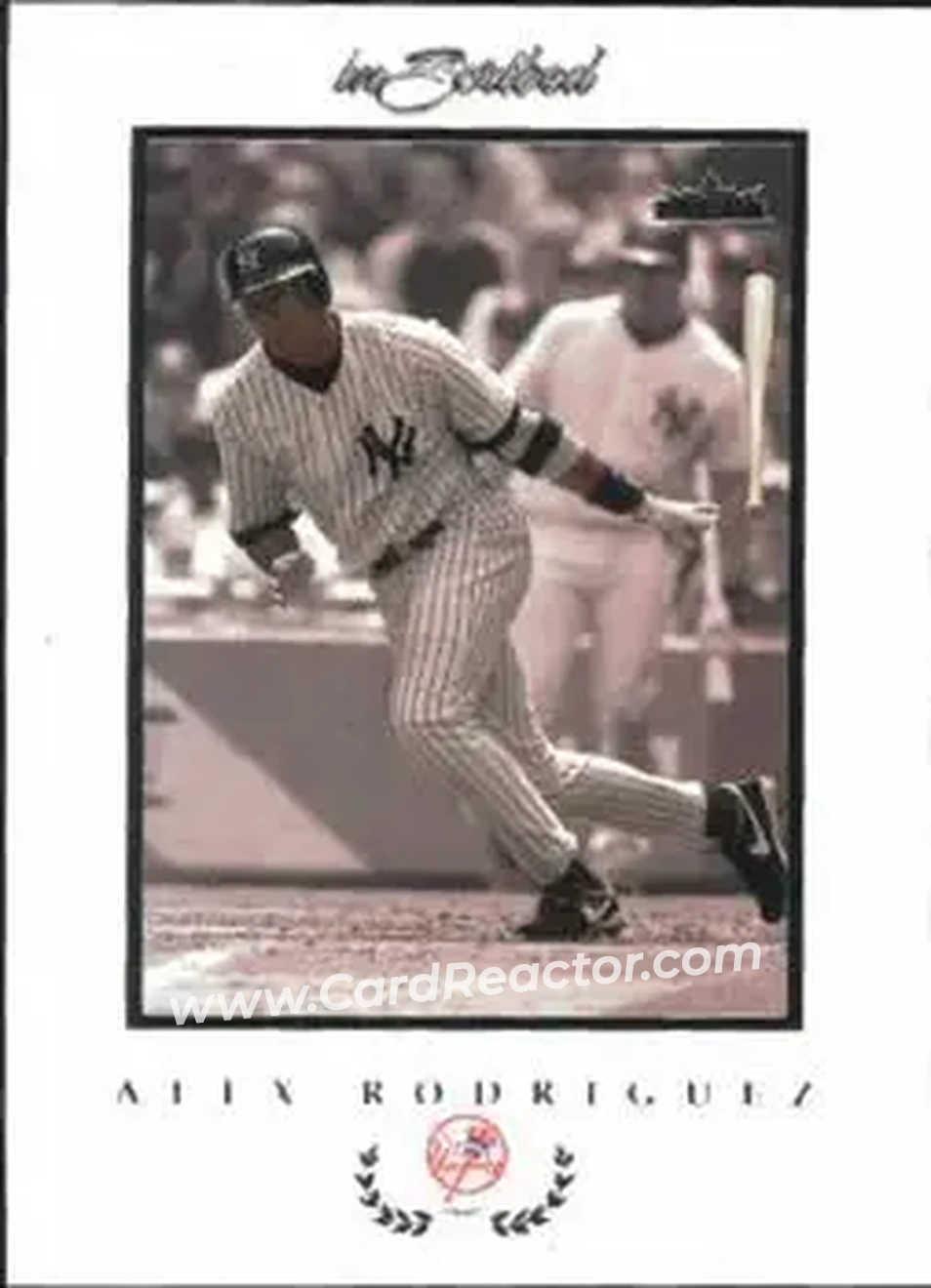 2004 Fleer InScribed #47 - Alex Rodriguez - New York Yankees - Front 2004 Fleer InScribed #47 - Alex Rodriguez - New York Yankees - Front