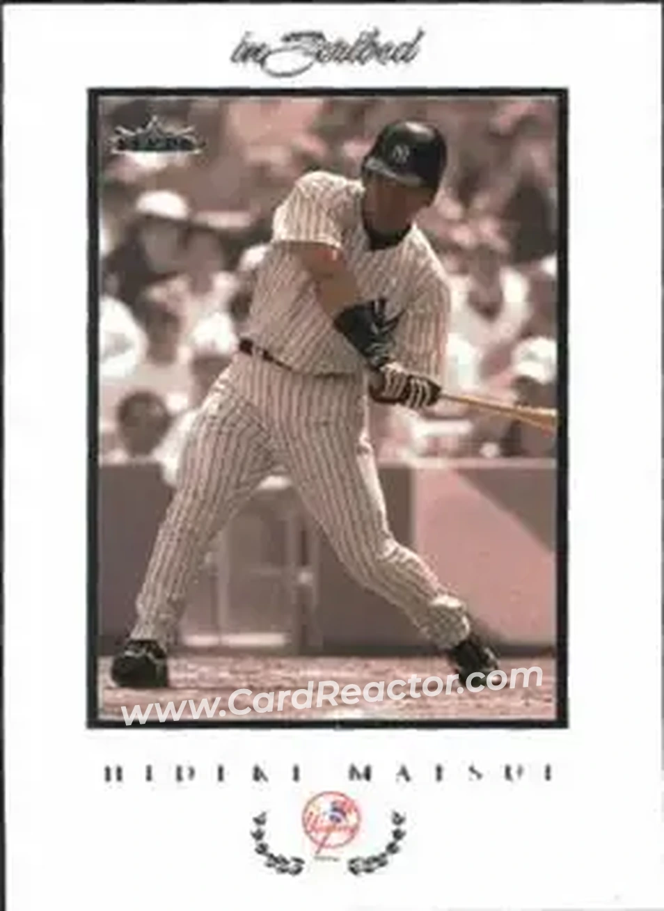 2004 Fleer InScribed #49 - Hideki Matsui - New York Yankees - Front 2004 Fleer InScribed #49 - Hideki Matsui - New York Yankees - Front