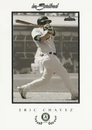 2004 Fleer InScribed #50 - Eric Chavez - Oakland Athletics