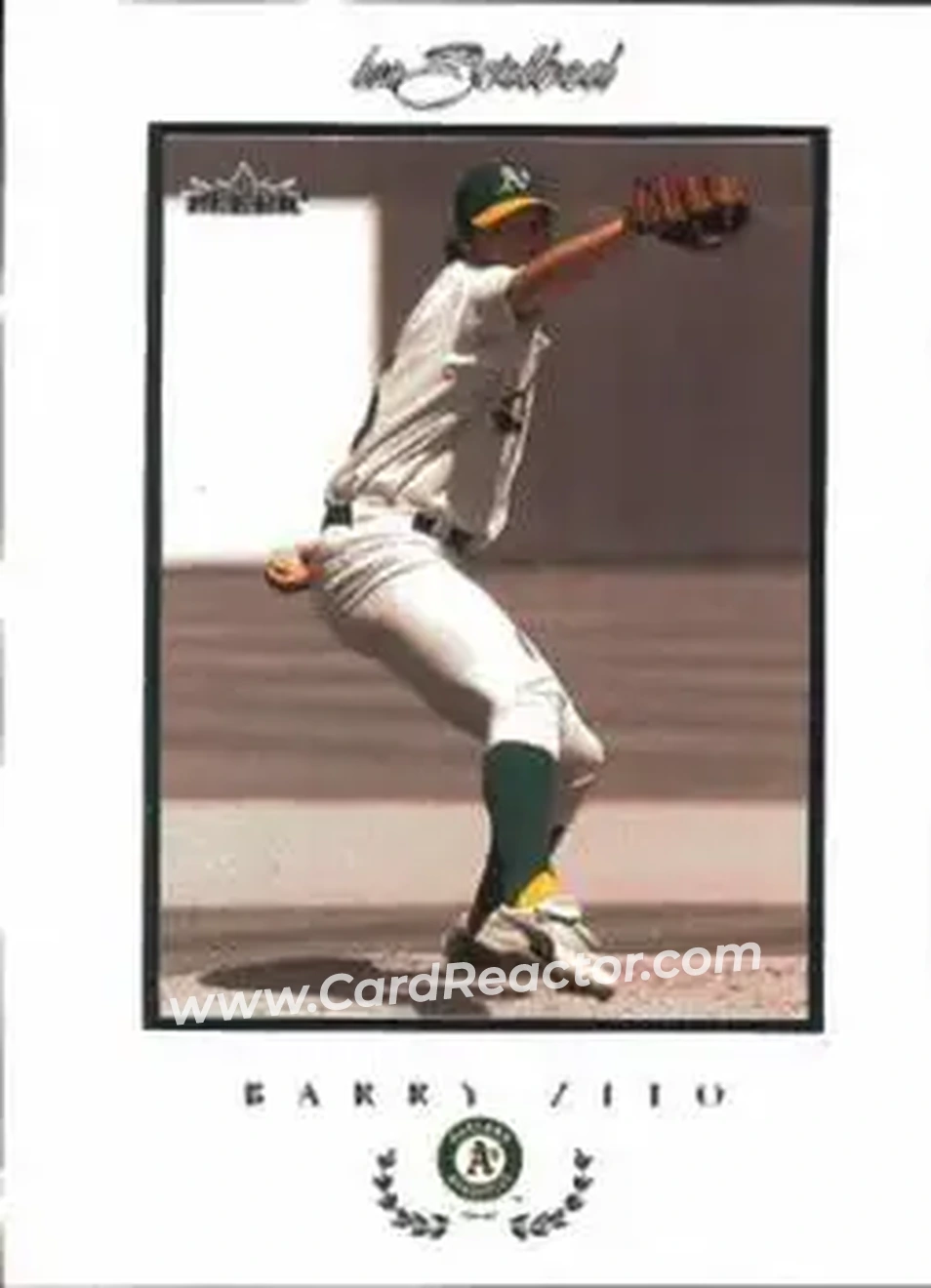 2004 Fleer InScribed #51 - Barry Zito - Oakland Athletics - Front 2004 Fleer InScribed #51 - Barry Zito - Oakland Athletics - Front
