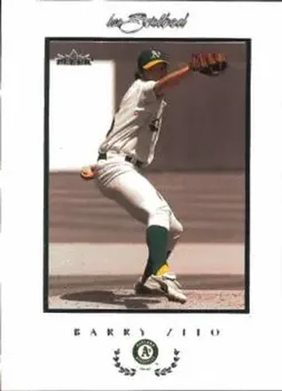 2004 Fleer InScribed #51 - Barry Zito - Oakland Athletics