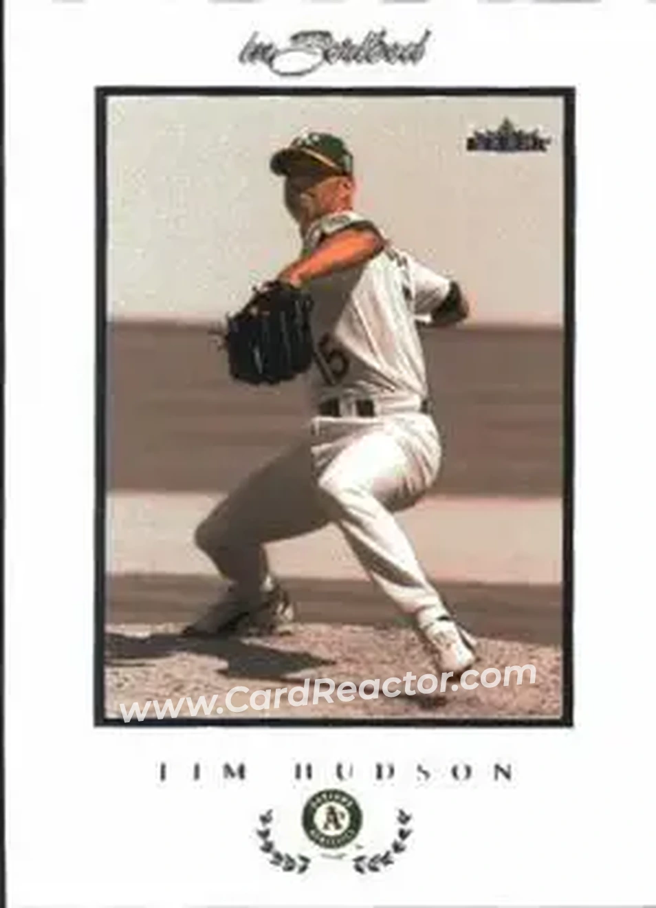 2004 Fleer InScribed #52 - Tim Hudson - Oakland Athletics - Front