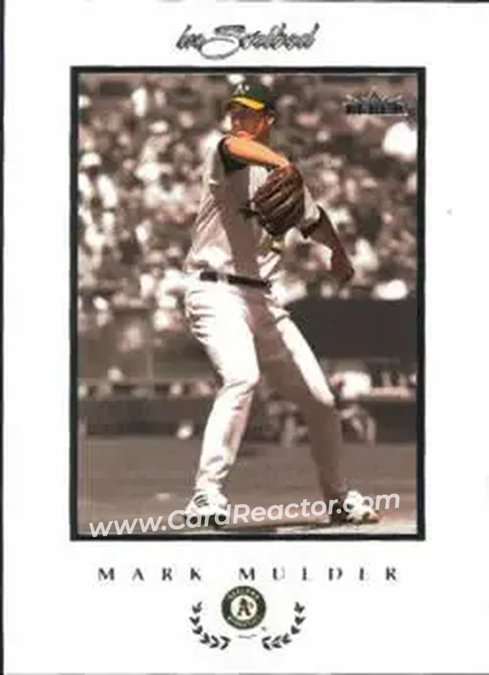 2004 Fleer InScribed #53 - Mark Mulder - Oakland Athletics - Front