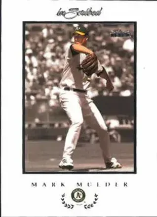2004 Fleer InScribed #53 - Mark Mulder - Oakland Athletics