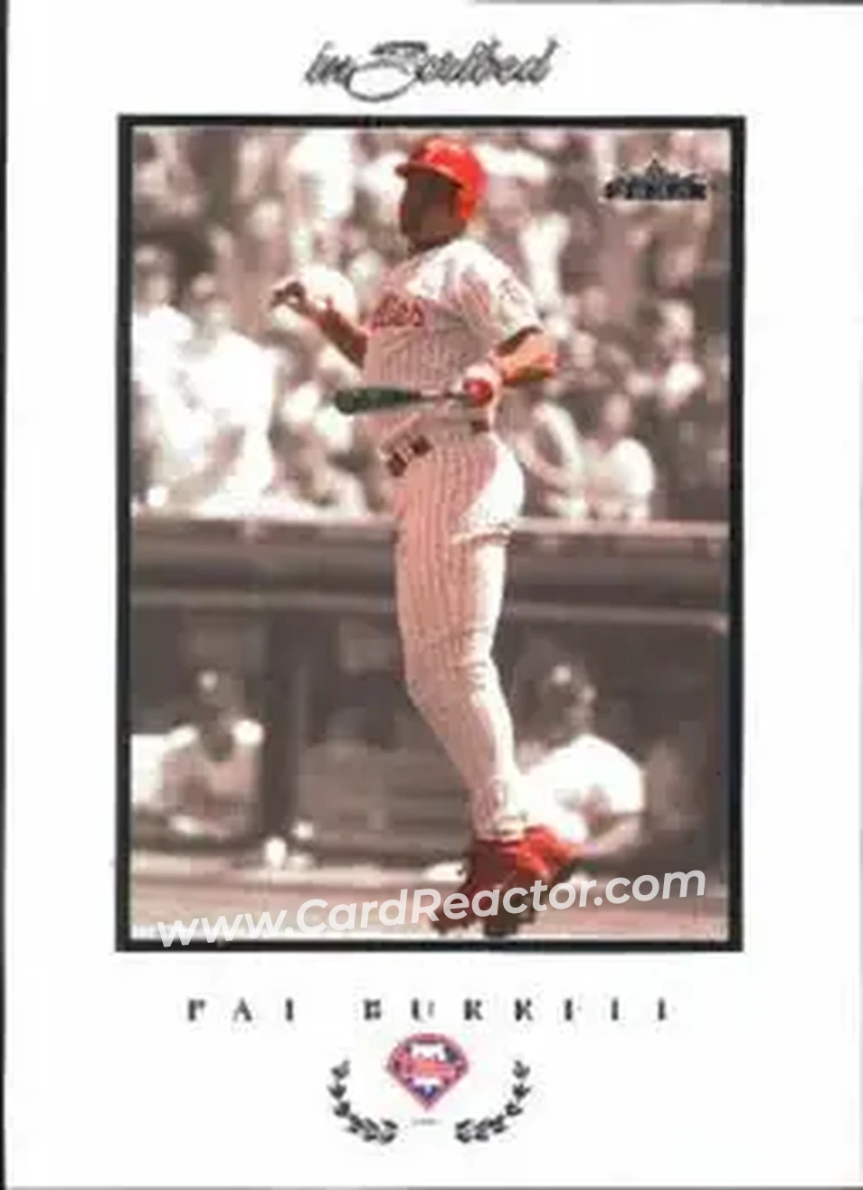 2004 Fleer InScribed #55 - Pat Burrell - Philadelphia Phillies - Front