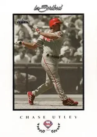 2004 Fleer InScribed #56 - Chase Utley - Philadelphia Phillies