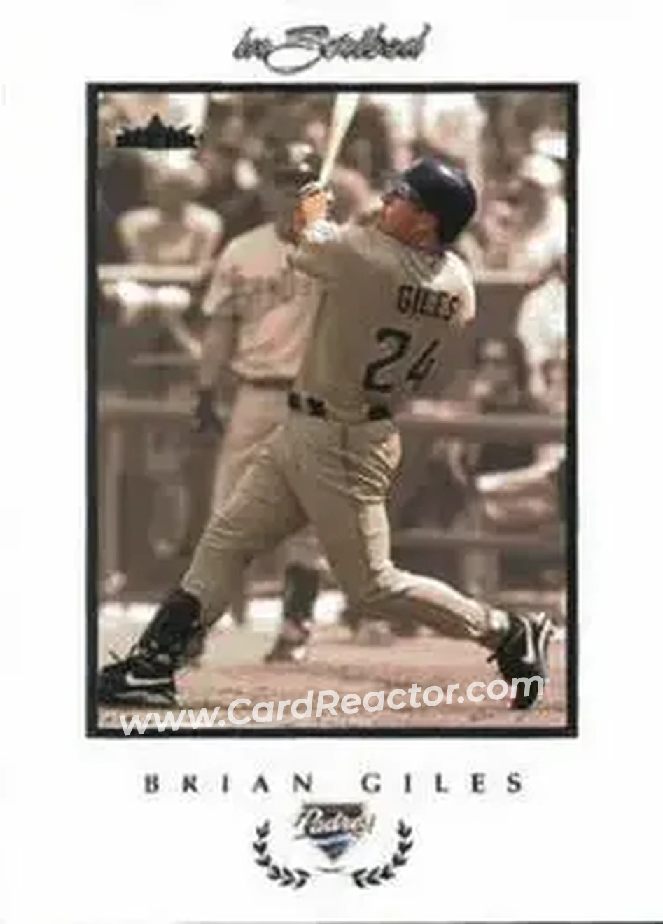 2004 Fleer InScribed #60 - Brian Giles - San Diego Padres - Front