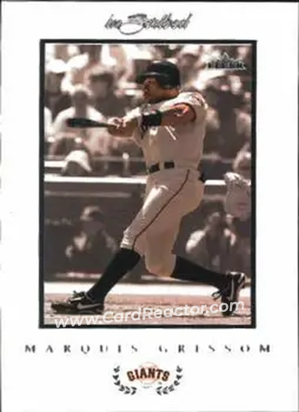 2004 Fleer InScribed #62 - Marquis Grissom - San Francisco Giants - Front
