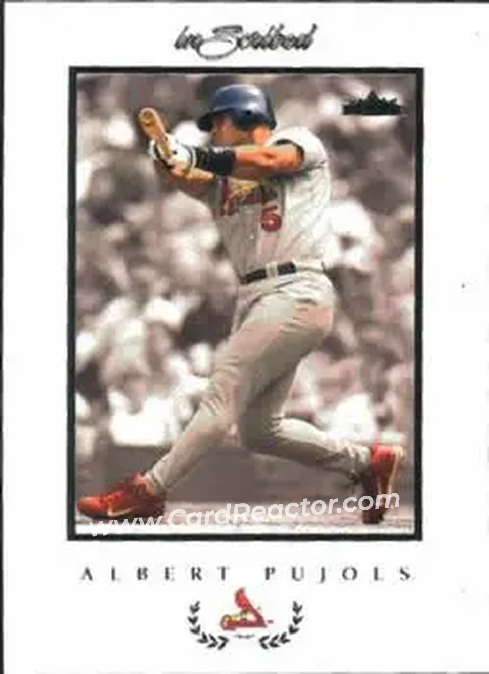 2004 Fleer InScribed #65 - Albert Pujols - St. Louis Cardinals - Front
