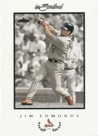 2004 Fleer InScribed #67 - Jim Edmonds - St. Louis Cardinals