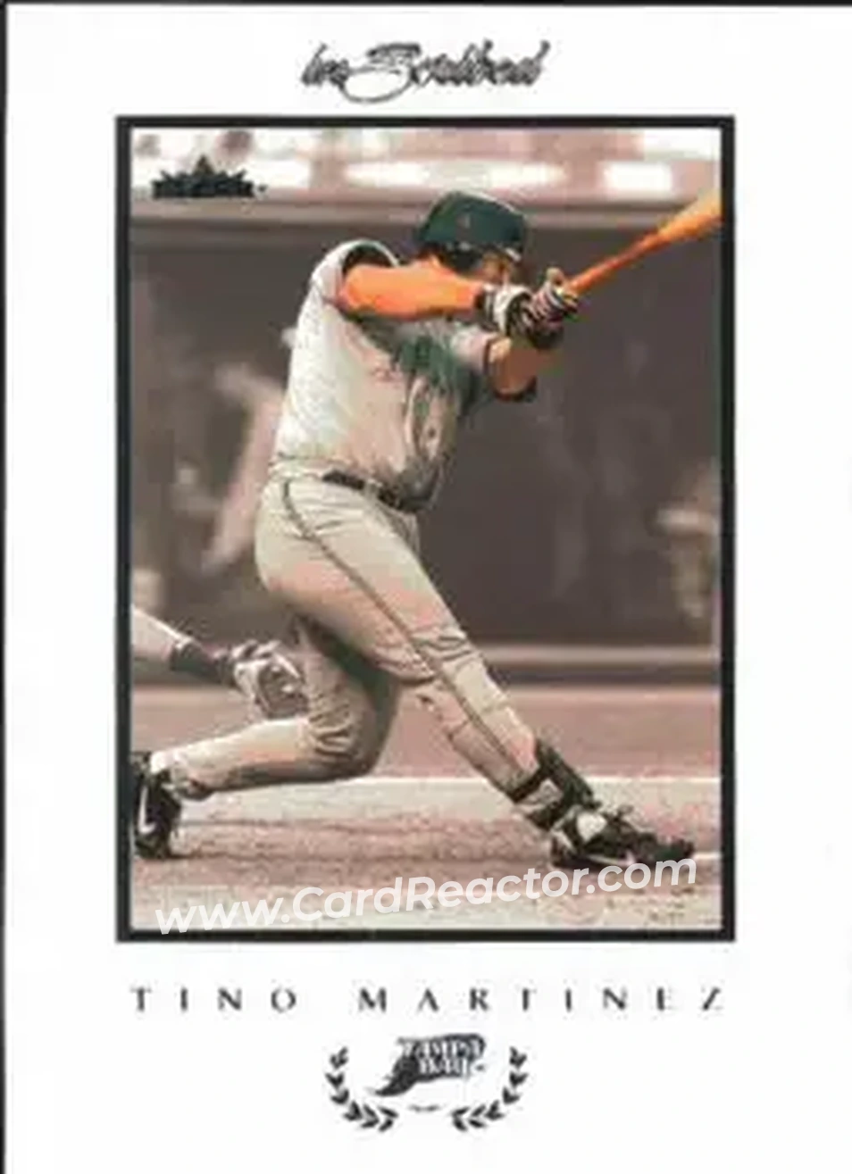 2004 Fleer InScribed #68 - Tino Martinez - Tampa Bay Devil Rays - Front