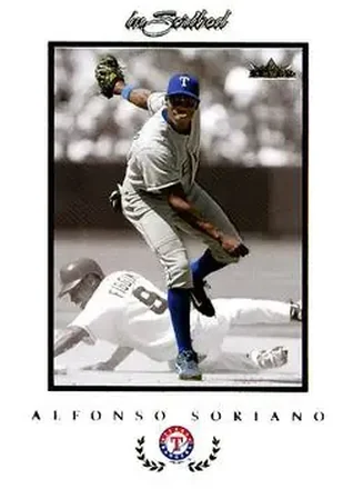 2004 Fleer InScribed #70 - Alfonso Soriano - Texas Rangers