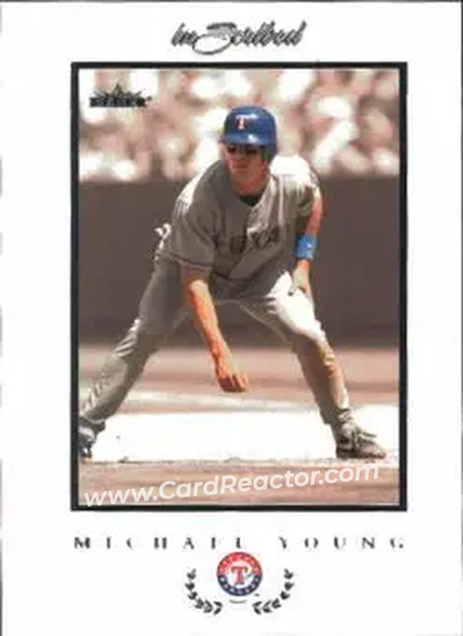 2004 Fleer InScribed #71 - Michael Young - Texas Rangers - Front