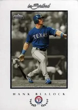 2004 Fleer InScribed #72 - Hank Blalock - Texas Rangers