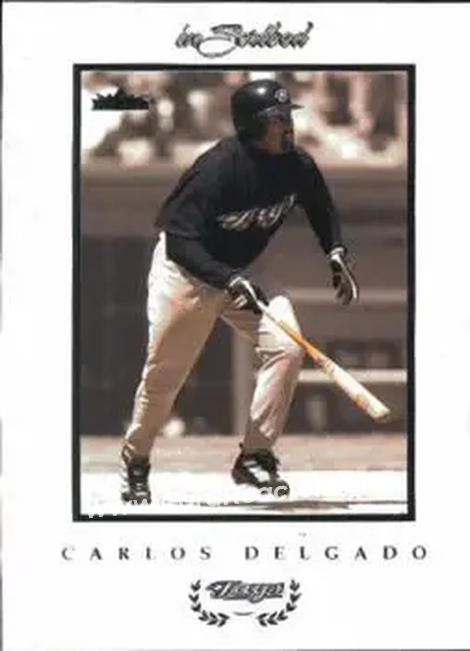 2004 Fleer InScribed #74 - Carlos Delgado - Toronto Blue Jays - Front