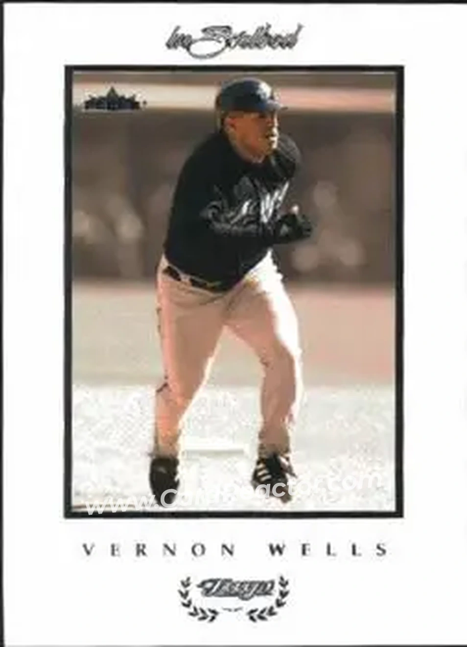 2004 Fleer InScribed #75 - Vernon Wells - Toronto Blue Jays - Front