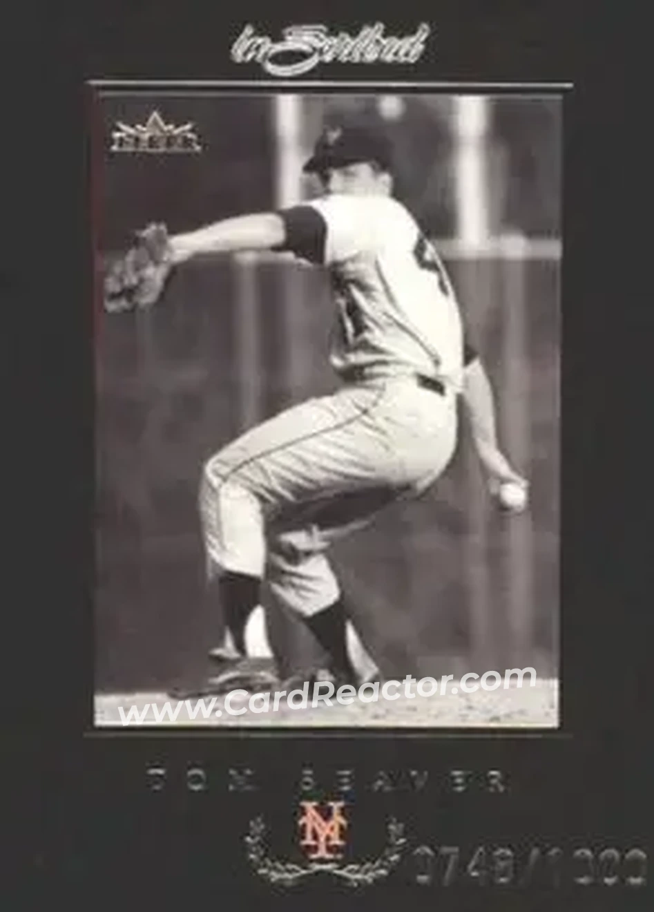 2004 Fleer InScribed #80 - Tom Seaver - New York Mets - Front 2004 Fleer InScribed #80 - Tom Seaver - New York Mets - Front